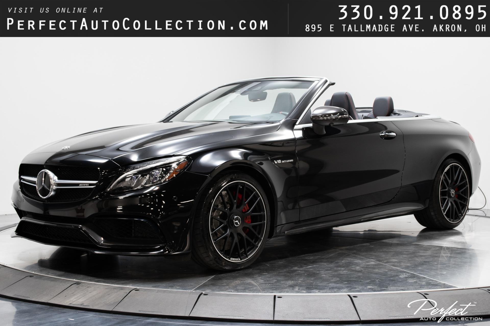 Used 2018 Mercedes-Benz C-Class AMG C 63 S Cabriolet for sale $69,393 at Perfect Auto Collection in Akron OH 44310 1
