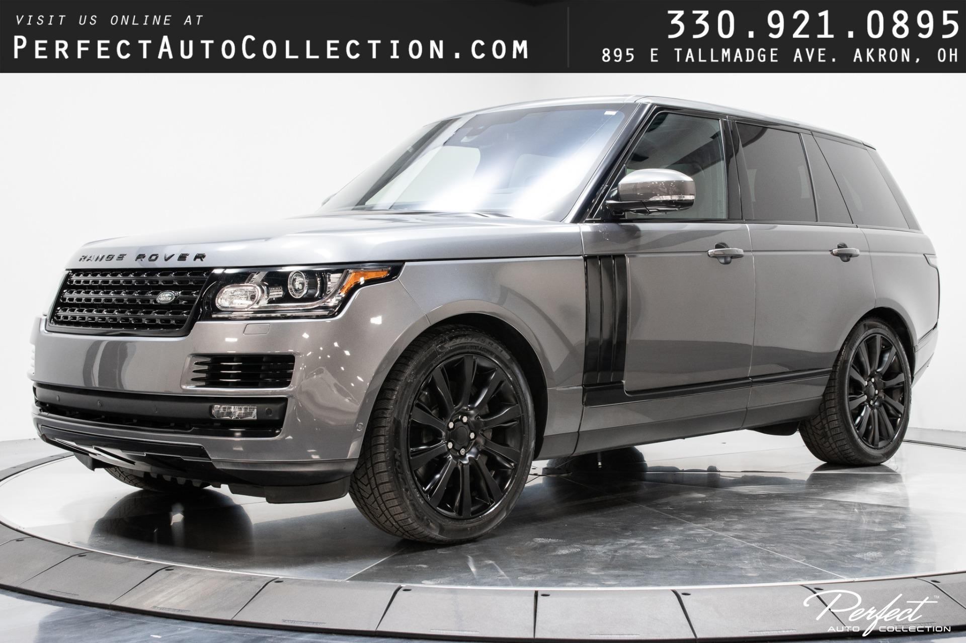 Used 2016 Land Rover Range Rover Supercharged for sale $60,993 at Perfect Auto Collection in Akron OH 44310 1