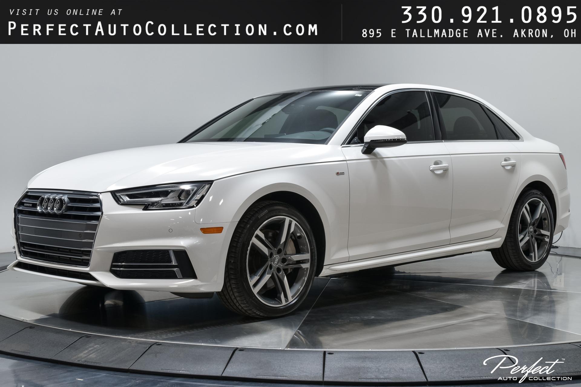 Used 2018 Audi A4 2.0T quattro Premium Plus for sale $31,495 at Perfect Auto Collection in Akron OH 44310 1