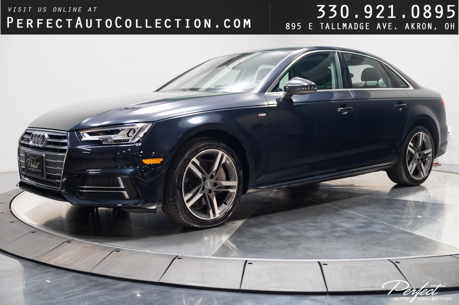 Used 2018 Audi A4 2.0T quattro Premium Plus for sale $31,495 at Perfect Auto Collection in Akron OH 44310 1