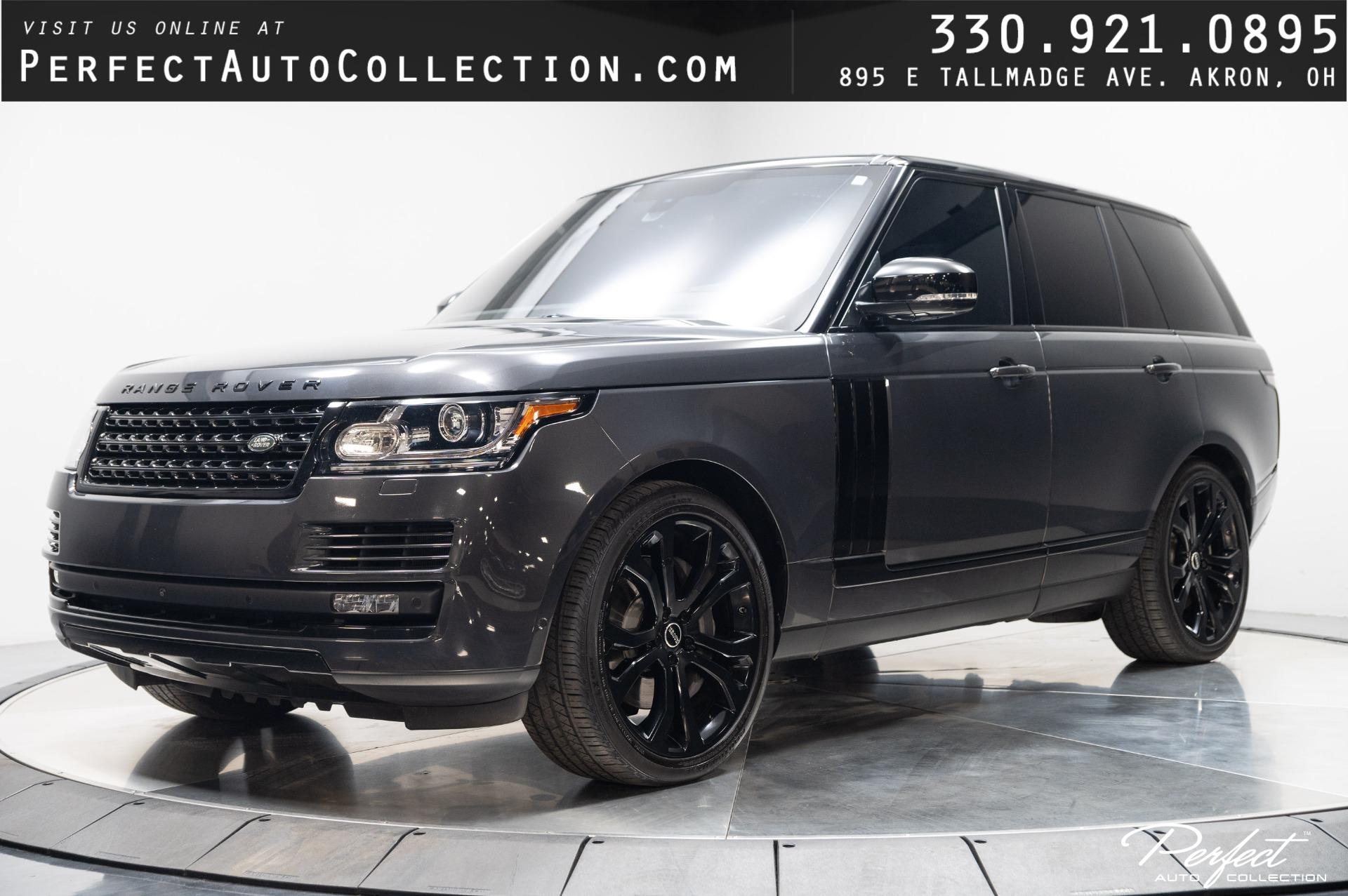 Used 2016 Land Rover Range Rover Supercharged for sale $59,995 at Perfect Auto Collection in Akron OH 44310 1