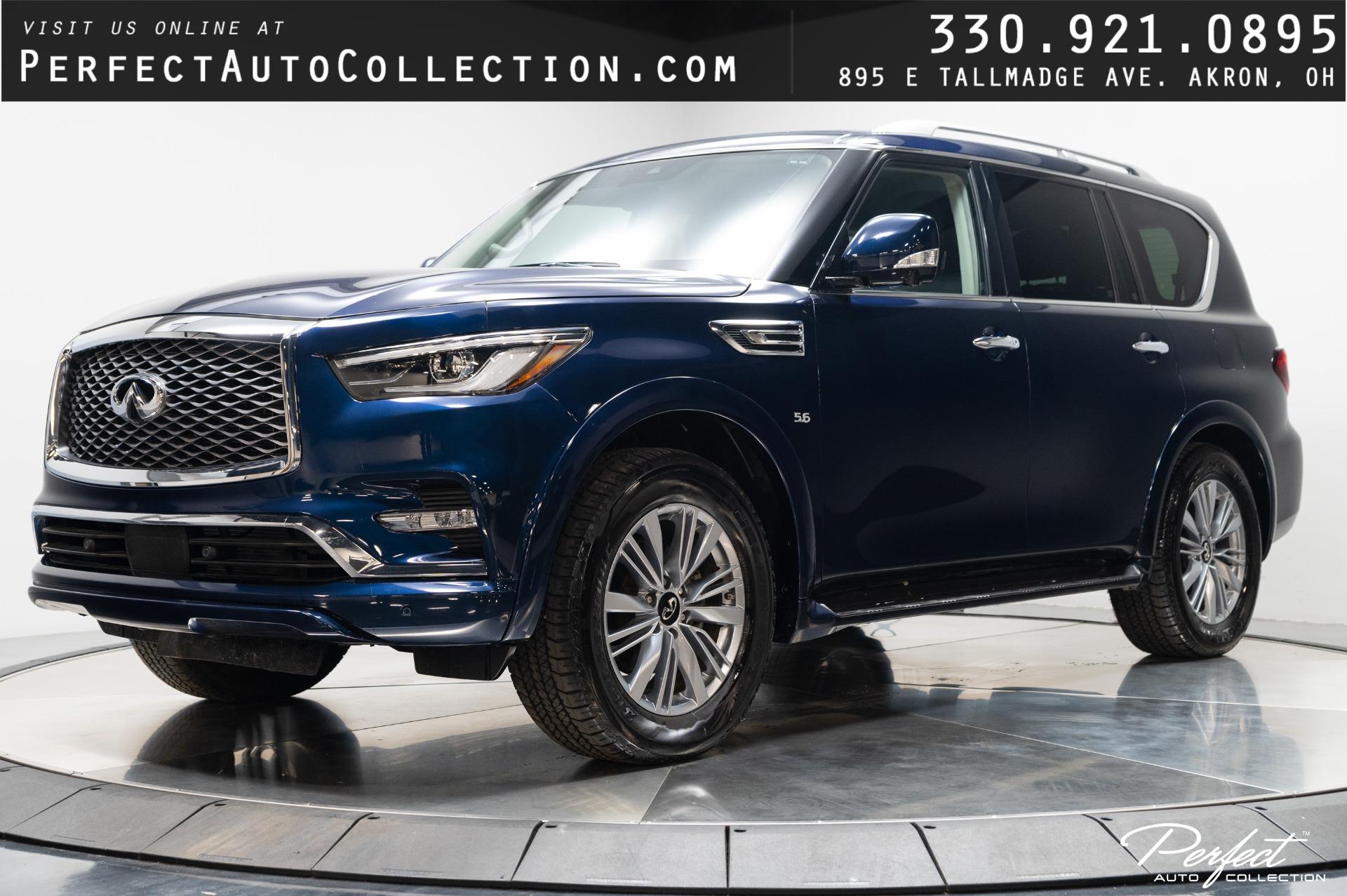 Used 2019 INFINITI QX80 Luxe for sale $50,895 at Perfect Auto Collection in Akron OH 44310 1