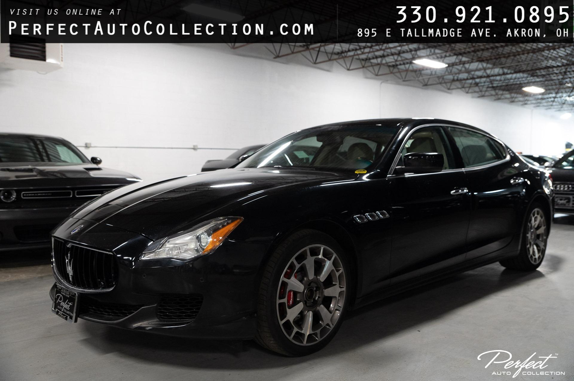 Used 2014 Maserati Quattroporte S Q4 for sale Sold at Perfect Auto Collection in Akron OH 44310 1