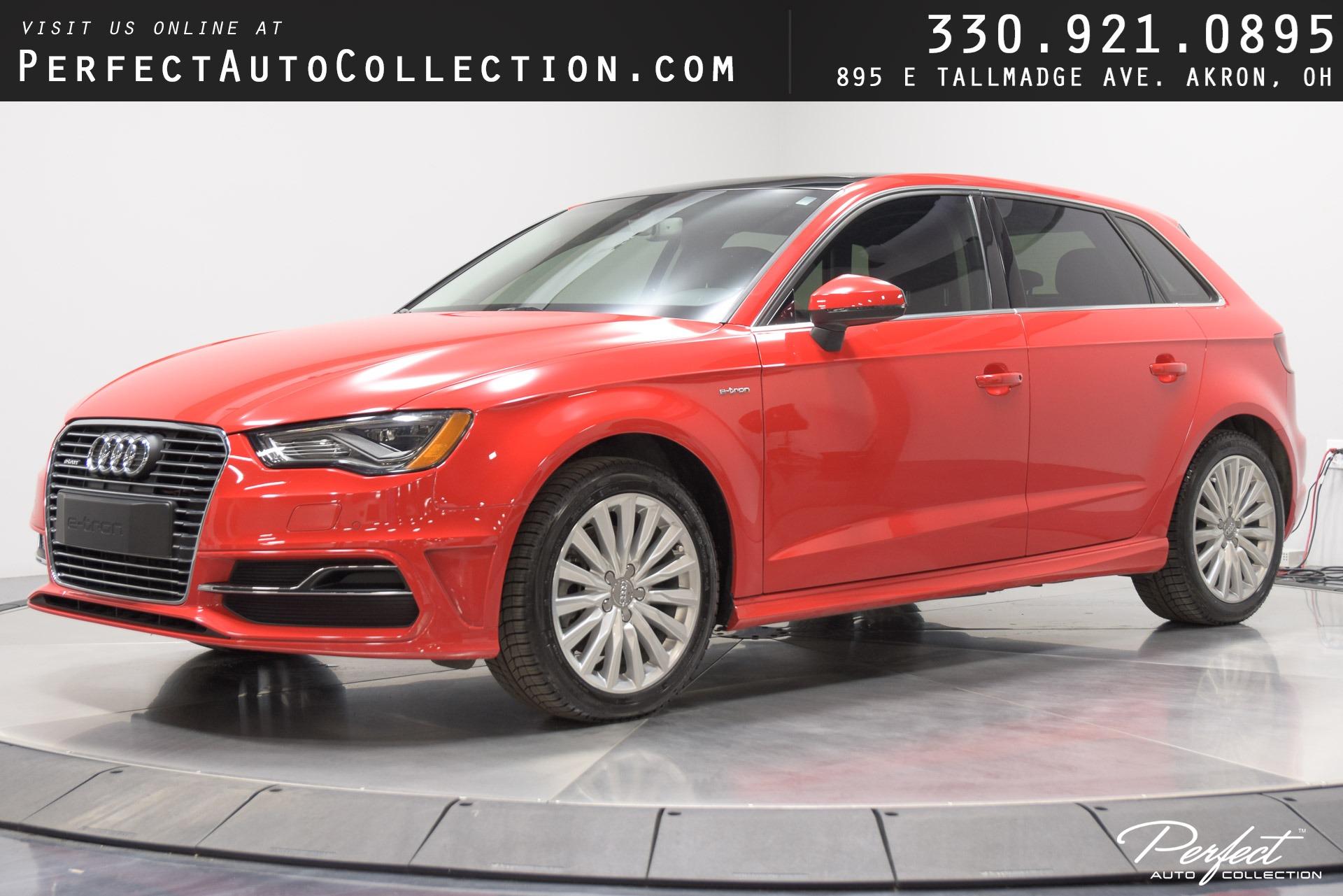 Used 2016 Audi A3 Sportback e-tron 1.4T Premium Plus for sale $18,995 at Perfect Auto Collection in Akron OH 44310 1