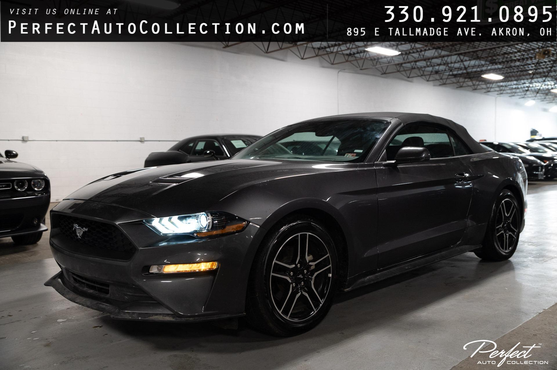 Used 2020 Ford Mustang EcoBoost Premium for sale $26,895 at Perfect Auto Collection in Akron OH 44310 1