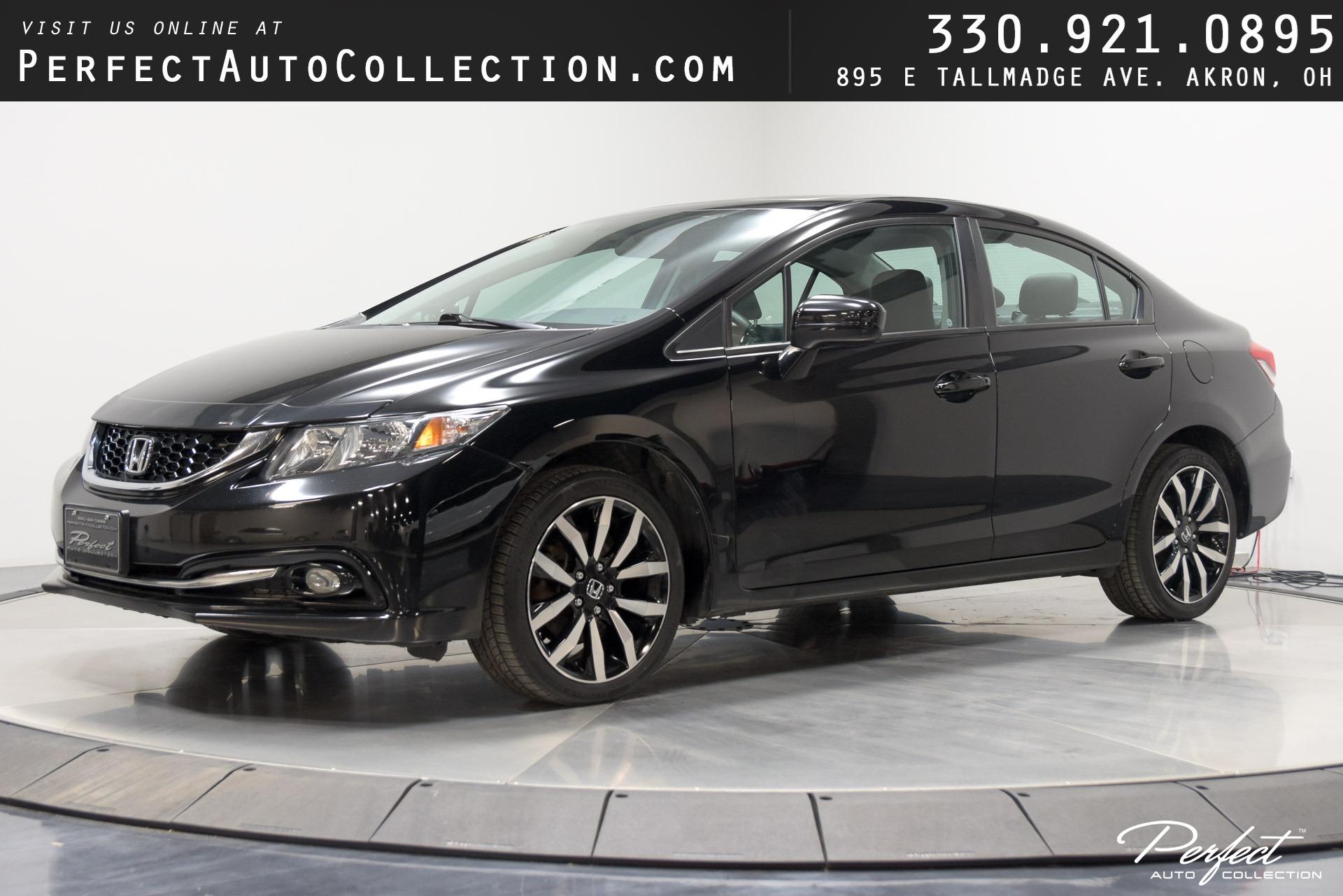 Used 2015 Honda Civic EX-L for sale $10,495 at Perfect Auto Collection in Akron OH 44310 1