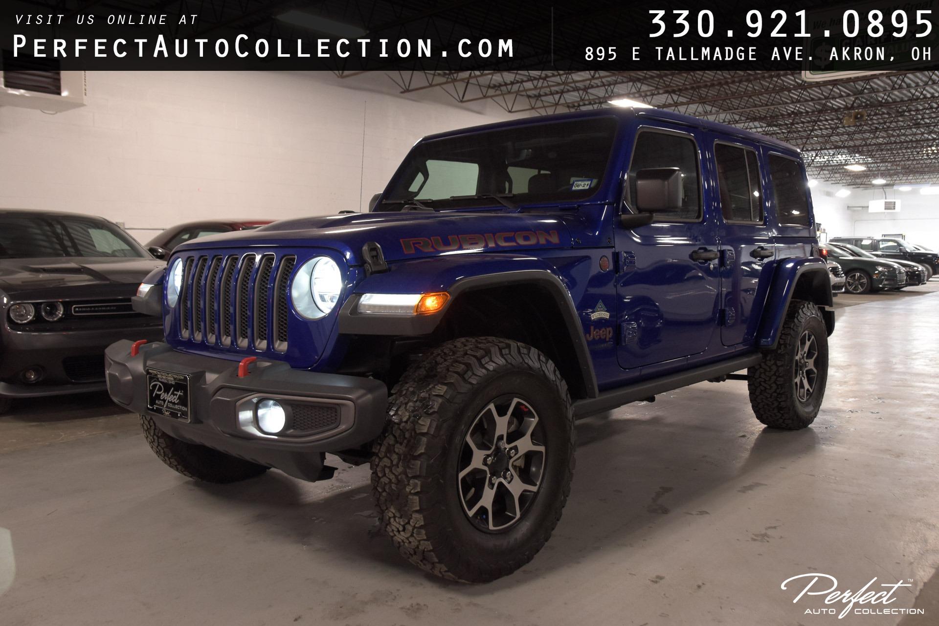 Used 2020 Jeep Wrangler Unlimited Rubicon for sale $49,495 at Perfect Auto Collection in Akron OH 44310 1