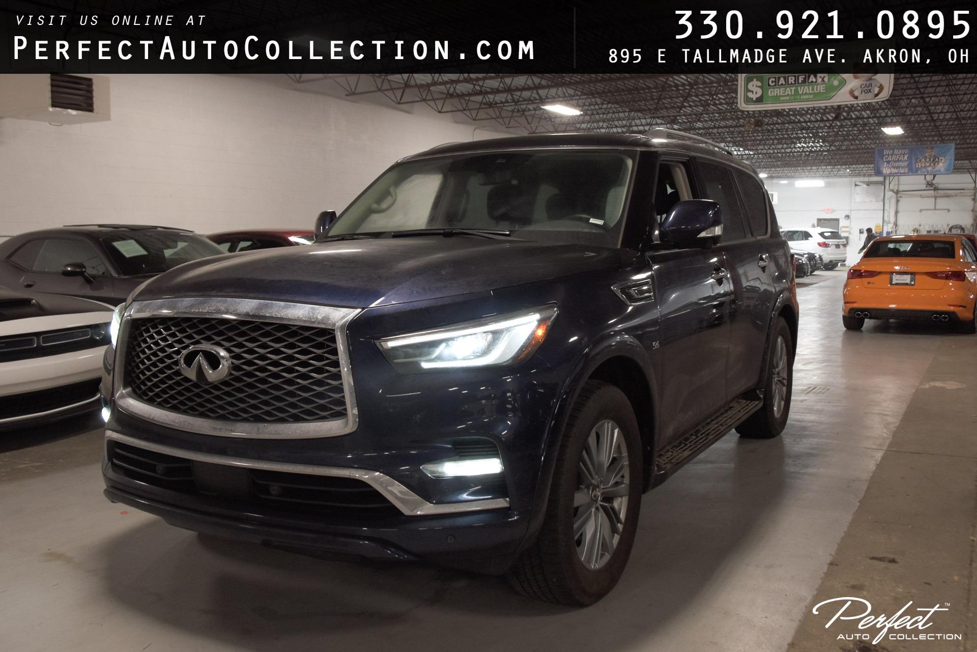 Used 2020 INFINITI QX80 Luxe for sale $51,995 at Perfect Auto Collection in Akron OH 44310 1
