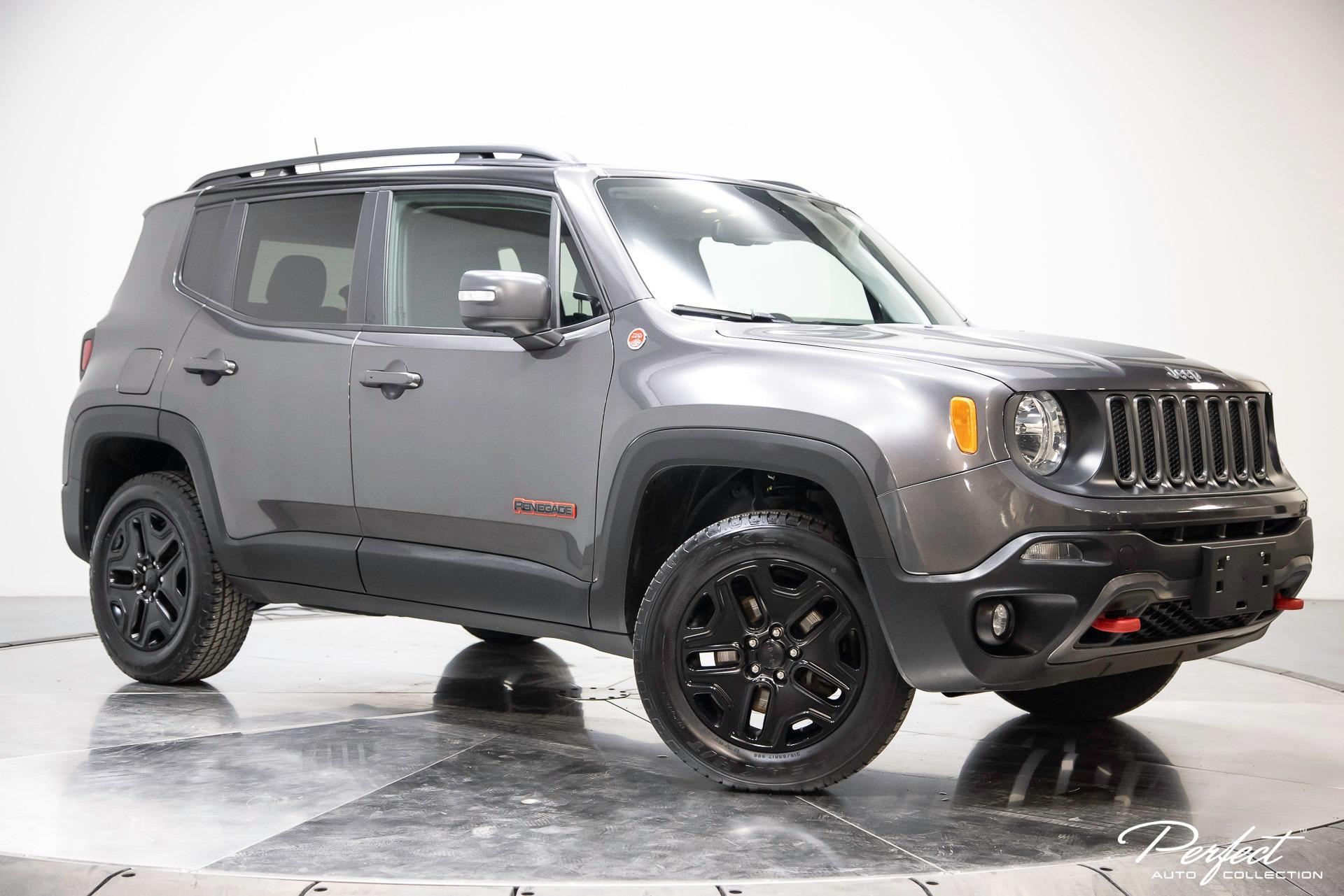Used 2018 Jeep Renegade Trailhawk For Sale (17,795) Perfect Auto Collection Stock H21840